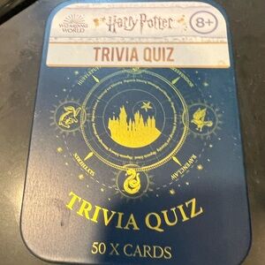 NWOT Harry Potter trivia quiz card game 50 cards